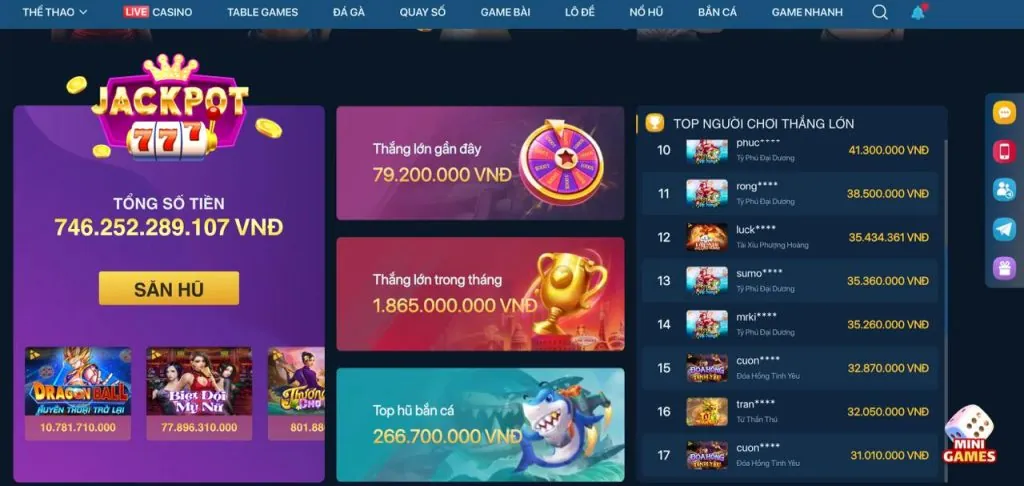 Hình ảnh đa dạng các trò chơi cá cược tại 78win01 win bao gồm thể thao, sòng bạc, nổ hũ và bắn cá